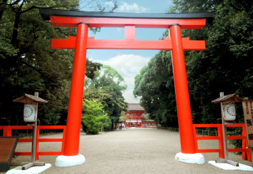 遊手神社の鳥居