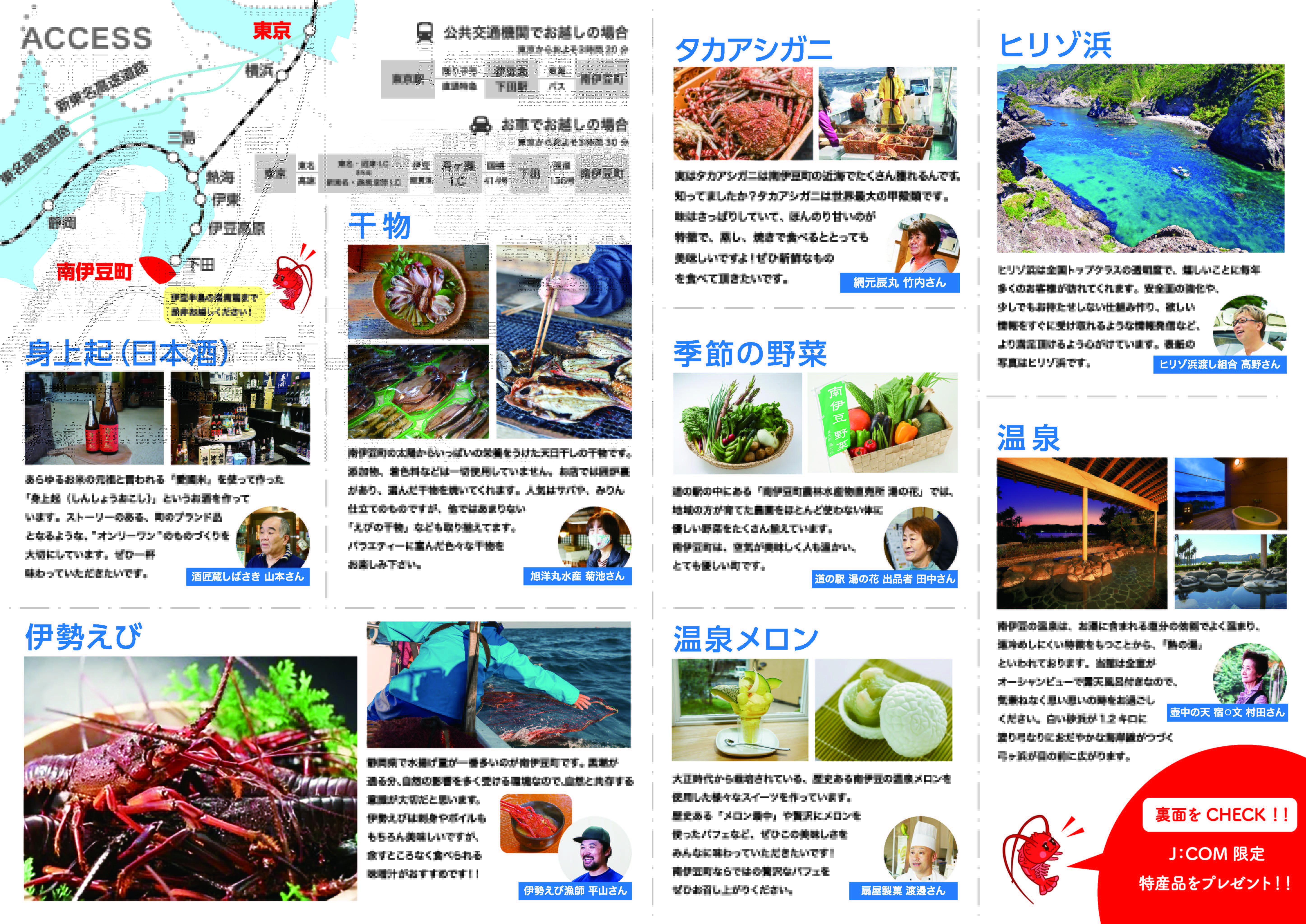 南伊豆観光パンフレット